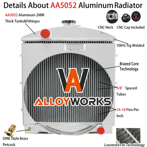 Row radiator for - row,