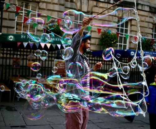Fun giant bubbles kit smiler - giant,