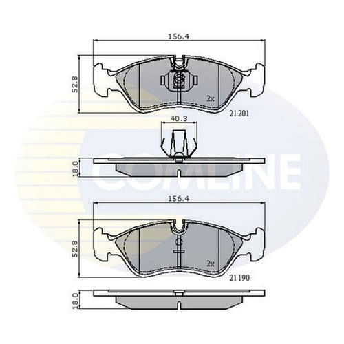 Brake pads set for - pads, vauxhall