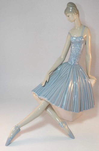 Lladro 37cm glossy ballerina - lladro,