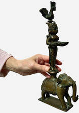 ANTIQUE BRONZE DEEPALAKSHMI