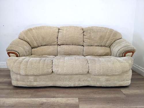 Sofa seater floral beige - seater,
