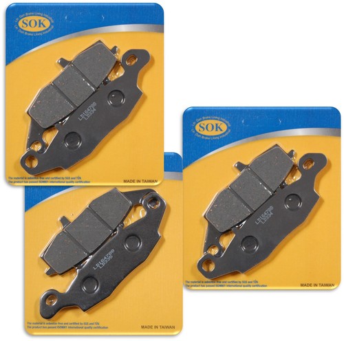 Front rear brake pads - brake, fit