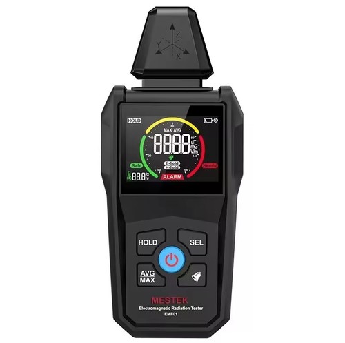 Digital emf meter lcd - digital,