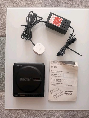 Sony discman cd player - d-22,