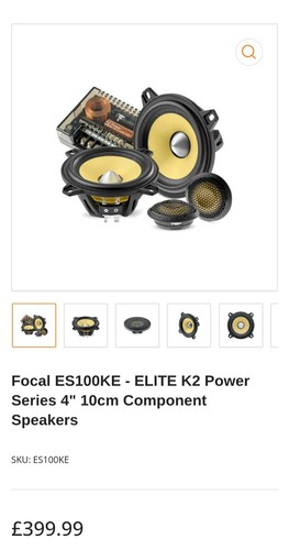 Focal es100ke elite - focal, power