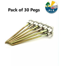 30 x Rock Tent Pegs Screw-In