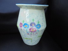 A Clarice Cliff shape 342 vase in PATINA DAISY pattern.