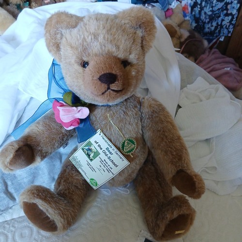 Hermann plush teddy bear - hermann,