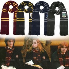 Cosplay Harry Potter Scarf Gryffindor Slytherin Hufflepuff Raveclaw Scarf Unisex