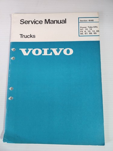 Volvo trucks service manual - volvo,