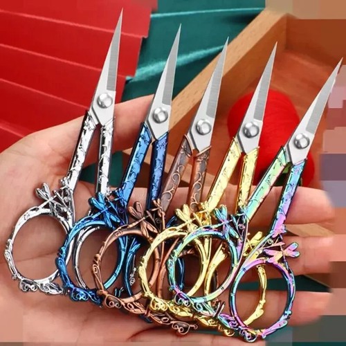 Vintage retro tailor scissors - vintage,