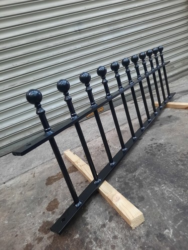 Wrought iron railings ornate - wrought,