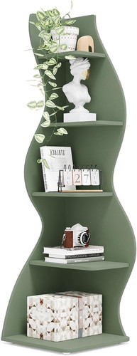 Corner shelf modern tier - corner, 5-tier