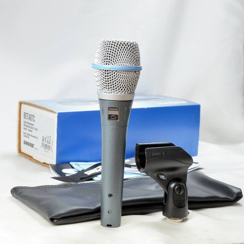 Shure beta 87c condenser mic - condenser,