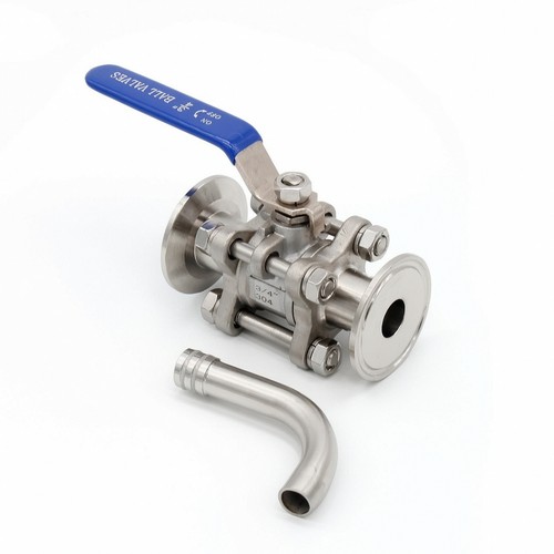 Ball valve with rotating - ball,