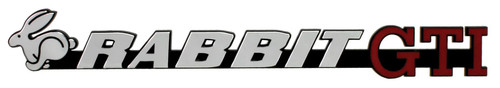 Tailgate badge rabbit - badge,