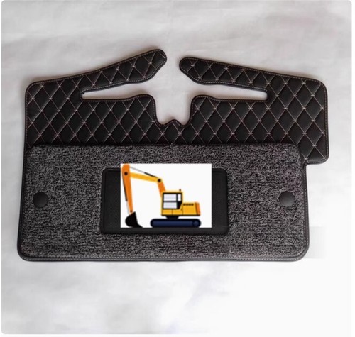 Excavator cab foot pad carpet - excavator,