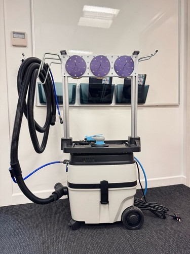 Dust free sanding machine - dust,