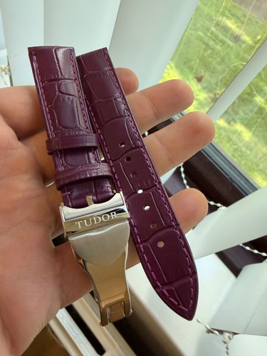 20mm tudor strap purple - tudor,