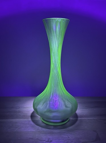 Vintage uranium vaseline glass - vaseline,