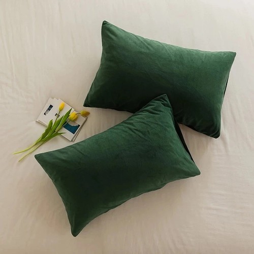 Soft velvet cushion cover - soft,
