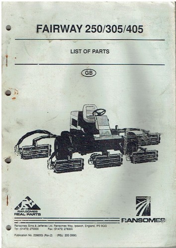 Ransomes fairway 205 305 - /, /