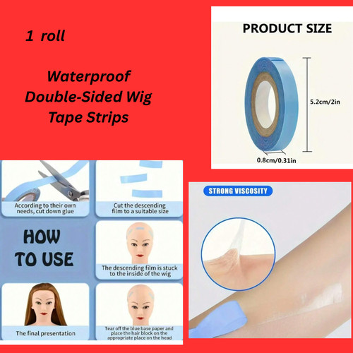 Waterproof double sided wig - double‑sided,
