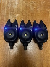 Set of 3 Fox Micron Alarms MX New Battery’s Good Condition Carp Pike Fishing