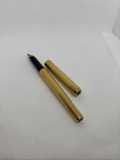 gold plated parker pen