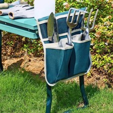 32*32cm Garden Portable Kneeling Kneeler Folding Chair Stool Tool Storage Bag