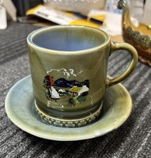 Wade Irish Potteries Cup And Saucer Set In Excellent Condition