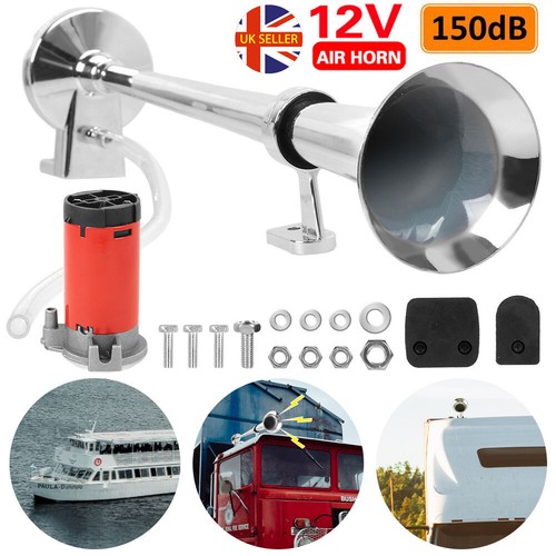 12v single trumpet air - 12v, horn