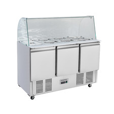 Bench Fridge Saladette 3 Door