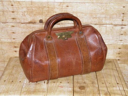 Antique brown english leather - antique,