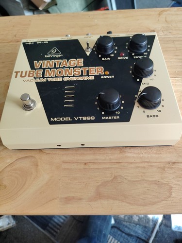 Behringer vintage tube monster - behringer,
