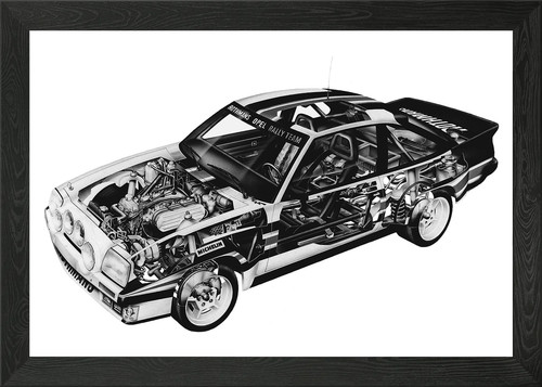 1984 opel manta - manta, b