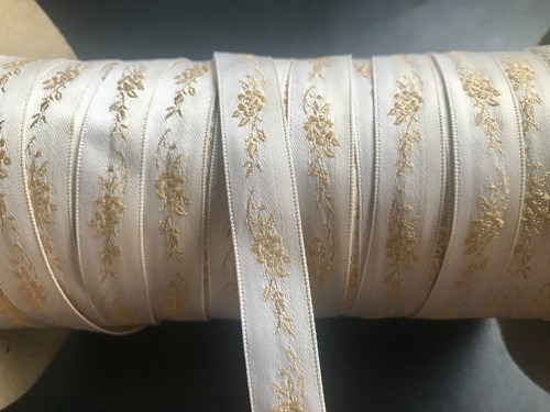 Vintage french jacquard woven - french,