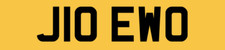 JOE WO PRIVATE NUMBER PLATE CHERISHED CAR REGISTRATION J10 EWO PERSONAL CAR REG