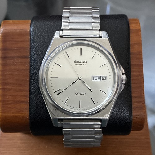 Vintage seiko quartz sq100 day - seiko,