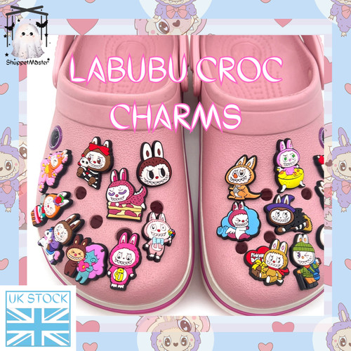 Labubu croc shoe charms 18 - croc/shoe,