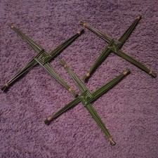 3X St. Brigid's Crosses Celtic