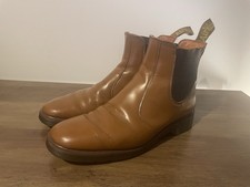 Vintage Dr Martens Men’s Air Wair Chelsea Boots Uk Size 10 Tan MADE IN ENGLAND 