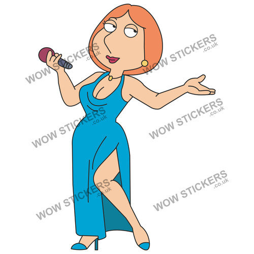 Character sticker lois family - character,