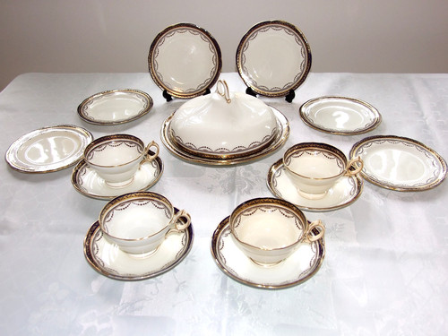 Hammersley antique tea set - ,