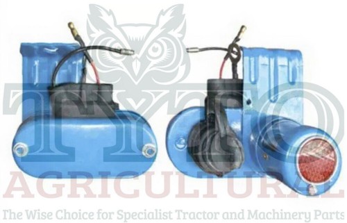 Number plate lamp and - number, bracket