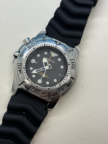 Seiko 5m62 0ay0 lefty - seiko, kinetic