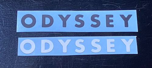 Odyssey bmx decals - odyssey,