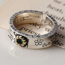 925 Sterling Silver Emerald