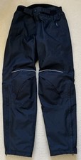 Frank Thomas Ladies M Aqua Pore Motorcycle Trousers Black Armoured Waterproof